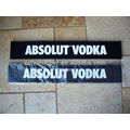 customized logo brand pvc softness bar top mat